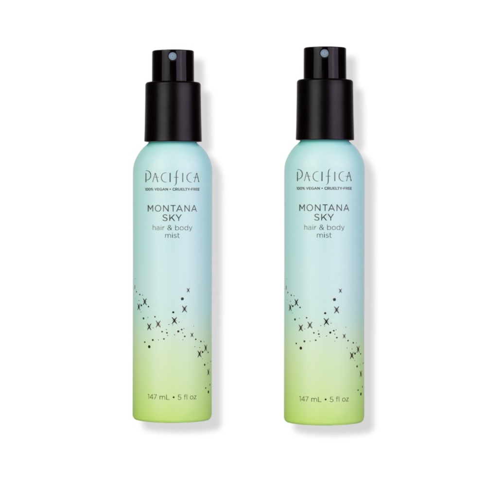 NEW 2x Pacifica Montana Sky Fragrance Spray Full Size